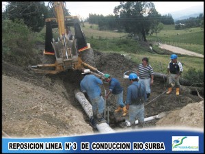 Reposición línea No 3 de Conducción Río Surba